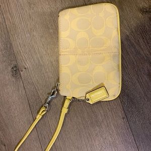 Coach wristlet